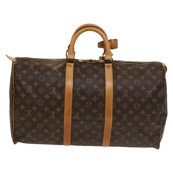 LOUIS VUITTON Monogram Keepall 50 Boston Bag M41426 - Picture 2 of 16
